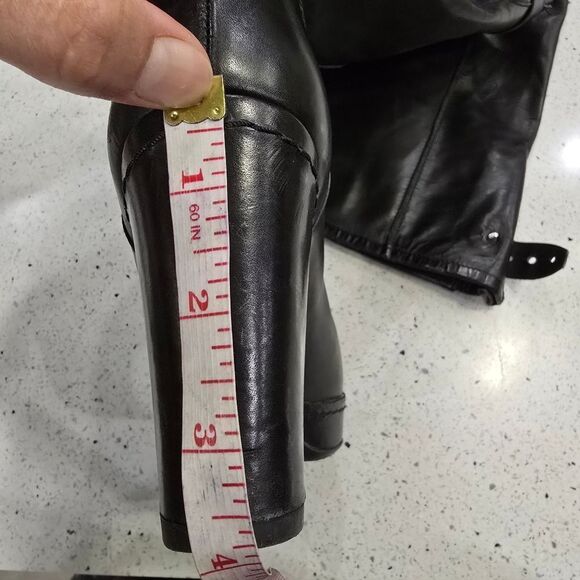 Stuart Weitzman Black Heeled Boots - Picture 6 of 13